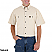 Natural - Riggs Workwear by Wrangler Men's Chambray Work Shirt # 3W531NT