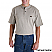 Oatmeal Heather - Riggs Workwear by Wrangler Short Sleeve Henley # 3W760OH