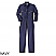 Navy - Walls Men's Cotton Twill Coverall # 5515NV
