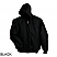 Black - Walls Men's Insulated Water Resistant Hooded Dust Jacket # Z35325BK