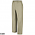 Khaki - Wrangler Workwear Plain Front Work Pant # WP70KH