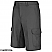 Charcoal - Wrangler Workwear Functional Work Short # WP90CH