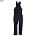Navy - Berne Men's Deluxe Twill Insulated Quilt Lined Bib Overall # B414NV