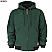 Green - Berne Men's Original Hooded Quilt Lined Jacket # HJ51GD