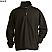 Black - Berne Men's Original Thermal Lined Fleece Quarter-Zip Sweatshirt # SP250BK