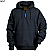 Navy - Berne Men's Quarter-Zip Thermal Lined Hooded Sweatshirt # SP350NV