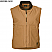 Brown Duck - Berne Men's Duck Workman's Quilt Lined Vest # V812BD
