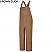 Brown Duck - Bulwark Men's Excel-FR ComforTouch Deluxe Insulated Bib Overall # BLN4BD