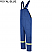 Royal Blue - Bulwark Deluxe Insulated Bib Overall with Reflective Trim HRC4 # BNNTRB