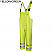 Yellow - Bulwark High Visibility Flame-Resistant Rain Bib Overall HRC2 #BXN4YE