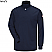 Navy - Bulwark Excel-FR Tagless Long Sleeve Mock Turtleneck # SEK2NV