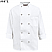 White - Chef Designs Women's Ten Pearl Button Chef Coat # 0401WH