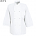 White - Chef Designs 3/4 Sleeve Chef Coat # 0402WH