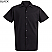 Black - Chef Designs 100% Spun Polyester Long Cook Shirt # 5035BK