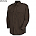 Brown - Horace Small Men's Deputy Deluxe Long Sleeve Shirt # HS1120