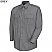 Grey - Horace Small Men's Deputy Deluxe Long Sleeve Shirt # HS1122
