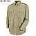 Silver Tan - Horace Small Men's Sentry Plus Long Sleeve Shirt With Zipper # HS1148