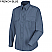 French Blue - Horace Small Women's Long Sleeve Deputy Deluxe Shirt # HS1173