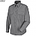 Grey - Horace Small Women's Long Sleeve Deputy Deluxe Shirt # HS1174
