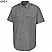 Grey - Horace Small Men's New Dimension Poplin Short Sleeve Uniform Shirt # HS1209