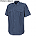 French Blue - Horace Small Men's Sentry Plus Short Sleeve Shirt # HS1231