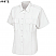 White - Horace Small Men's Sentry Plus Short Sleeve Shirt With Zipper # HS1249