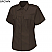 Brown - Horace Small Women's Deputy Deluxe Short Sleeve Shirt # HS1273