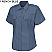 French Blue - Horace Small Women's Deputy Deluxe Short Sleeve Shirt # HS1274