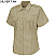 Silver Tan - Horace Small Women's Deputy Deluxe Short Sleeve Shirt # HS1277