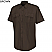 Brown - Horace Small Men's Deputy Deluxe Short Sleeve Shirt # HS1218
