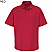 Red - Horace Small Unisex Special Ops Short Sleeve Polo # HS5134