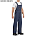 Indigo Denim - Red Kap Bib Overalls # BD10DN