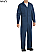 Navy - Red Kap 100% Cotton Coveralls # CC16NV