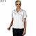 White - Edwards Women's Poplin Short Sleeve Shirt # 5245-000