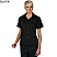 Black - Edwards Women's Poplin Short Sleeve Shirt # 5245-010