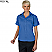 French Blue - Edwards Women's Poplin Short Sleeve Shirt # 5245-061