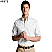 White - Edwards Men's Poplin Short Sleeve Shirt # 1230-000