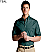 Teal - Edwards Men's Poplin Short Sleeve Shirt # 1230-044
