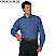 French Blue - Edwards Men's Poplin Long Sleeve Shirt # 1295-061