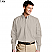 Tan - Edwards Men's Poplin Long Sleeve Shirt # 1280-005