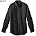 Black - Edwards Women's Long Sleeve Poplin Shirt # 5280-010
