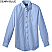Denim Blue - Edwards Women's Long Sleeve Poplin Shirt # 5280-031