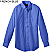 French Blue - Edwards Women's Long Sleeve Poplin Shirt # 5280-061