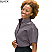 Black - Edwards Women's Short Sleeve Oxford Shirt # 5027-010