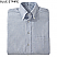 Blue Stripe - Edwards Women's Short Sleeve Oxford Shirt # 5027-021