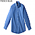 French Blue - Edwards Men's Long Sleeves Oxford Shirt # 1975-061