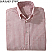 Burgundy Stripe - Edwards Women's Long Sleeve Oxford Shirt # 5077-023