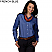 French Blue - Edwards Women's Long Sleeve Oxford Shirt # 5077-061