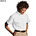 White - Edwards Ladies' Poplin Short Sleeve Shirt # 5230-000