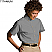 Titanium - Edwards Ladies' Poplin Short Sleeve Shirt # 5230-902